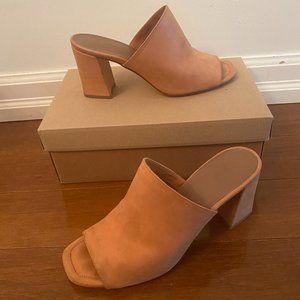 Peach Maryam Nassir Zader Slide on Sandals